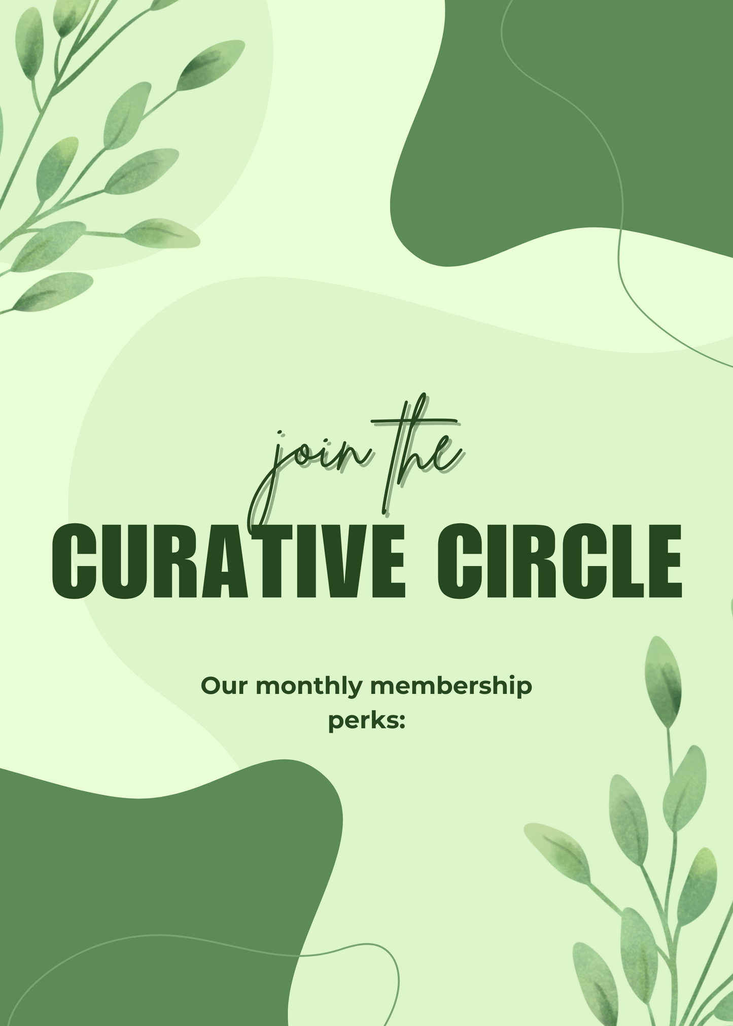 Curative Circle Membership